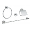 GROHE Essentials 40776001 Súprava doplnkov do kúpeľne 4 v 1, Chróm GRO 40776001