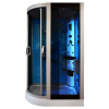 Aplomo Trixy Blue 120x85x215 masážny sprchový box Orientácia: pravá, MO-18218