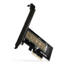 AXAGON PCEM2-N, PCIe x4 - M.2 NVMe M-key slot adaptér, vr. LP (PCEM2-N)