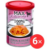 Sokol Falco MAX deluxe losos kúsky 6× 400 g