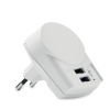 Skross nabíjačka Euro USB (2xA) , white Farba: white