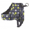 Hurtta Go Harness Storm Grey 90-120cm - pohodlný postroj s rukoväťou, ideálny na dlhé prechádzky