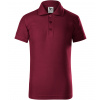 Malfini Pique polo Detská polokošeľa 222 garnet 146