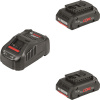 Základná súprava Bosch 2 x akumulátor GBA ProCORE 18V 4,0Ah + nabíjačka GAL 1880 CV 1600A016GF