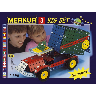 MERKUR 3 30 modelov 307ks 36x265x55cm
