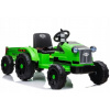Traktor na batérie s prívesom CH9959 Zelený