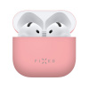 Ultratenké silikónové púzdro FIXED Silky pre Apple AirPods 4, ružové