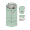 PETITEMARS PETITE&MARS Set zimný fusak Jibot 3v1 + rukavice na kočík Jasie Variant: PETITE&MARS Set zimný fusak Jibot 3v1 + rukavice na kočík Jasie Pale Eucalypt