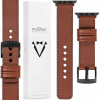 Exkluzívny remienok pre Apple Watch 49/46-44 mm Ultra kožený, hnedý