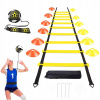 AKCESORIA PRE FUTBALOVÝ TRÉNING TRÉNINGOVÝ REBRIK 6M, 12 ŠIŠKOV