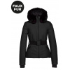 Dámska bunda Goldbergh Hida Faux Border Ski Jacket Black
