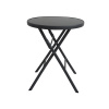 ModernHome Záhradný skladací stôl, 60 cm, na terasu, balkón