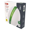 LED prisadené svietidlo TIVI, kruhové biele 8,6 W, IP44, Neutrálna biela