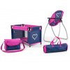 MILLY MALLY 5373 Súprava pre bábiky Elsa Prestige Navy