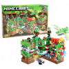 Minecraft - sada blokov DRAGON ATTACK DUNGEON CASTLE 501 KS LED VYPR