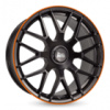 MAM GT1 9,5x19 5x112 ET42.00 matt black lip orange