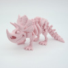 Triceratops dinosaurus - flexi postavička 22cm
