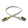 DATACOM Patch cord S/FTP CAT6A 0,5m šedý 1690