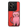 Lesklý kryt Mobiwear Glossy - Motorola Edge 50 Neo - G054G Kocourek (Prémiové lesklé pouzdro, obal, kryt Mobiwear Glossy na mobil Motorola Edge 50 Neo - G054G Kocourek, materiál Plast + TPU silikon -