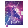 Pamätník Junior čistý so zámkom - Unicorn 80 listový