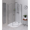 Polysan FORTIS štvrťkruhová sprchová zástena 1100x900x2000mm, pravá FL5190R