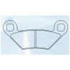 CL BRAKES brzdové doštičky 1222 ATV1