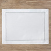 EUROFIRANY SADA 4 KS PRESTIERANIE NA STÔL MADELE 30X40 CM BIELA