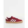 adidas Busenitz Vulc II (supcol/ftwwht/goldmt) 46 2/3, vínovo červená