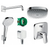 HANSGROHE Sprchový set LOGIS s podomietkovou batériou pre 2 odberné miesta