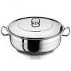 Profesionálny nerezový gastro kastról s pokrievkou ARIAN 39 L (50 x 20 cm) – extra široký nízky hrniec