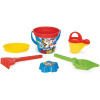 WADER 81137 6-dielna súprava do piesku Paw Patrol.