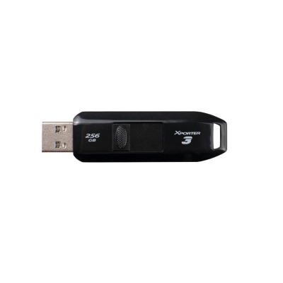 Patriot Xporter 3/256GB/80MBps/USB 3.2/USB-A/Černá (PSF256GX3B3U)