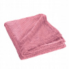 Prehoz Douceur d'intérieur polyester 150 cm x 125 cm ružový