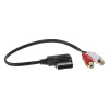 Adaptér RCA/MDI pre Audi, VW, Škoda