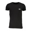 Čierne pánske tričko Cavalli Class 2XL Nero