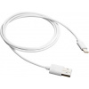 Canyon CNE-USBC1W, 1m kábel USB-C / USB 2.0, 5V, 1A, priemer 3.5mm, PVC, biely