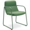 LD Seating Designové křeslo FLEXI LOUNGE, FL-M-Q-N12, zelená podnož