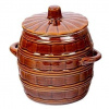DuraHome Keramický súdok s pokrievkou 2,5 l
