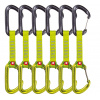 Ocún HAWK QD WIRE ECO-PES 16 mm 10 cm 6-pack Barva: Green
