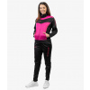 TUTA VISA TRIACETATO FUXIA/NERO Tg. 3XS