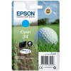 Epson 34 Cyan - originálny (C13T34624010)