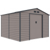 G21 Záhradný domček G21 GAH 407 - 213 x 191 cm, sivý G21-63900521