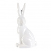 Zajíc keramický - malý, barva bílá
