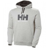 Helly Hansen | Logo Hoodie pánska mikina šedá |Veľkosť:S