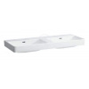 Laufen Pro S - Dvojumývadlo, 1200 mm x 465 mm, bez otvoru na batériu, biela H8149660001091