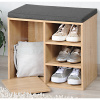 Kesper Botník s podsedákem 51,5 x 48 x 29,5 cm, dekor dub 15925