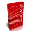 Maxis Brillant-steh.punč. kraj. bez šp. bronz 1 pár kompresívnych pančúch