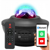 Projektor Hviezd Nočná Lampa Space LED Bluetooth Reproduktor + Diaľkové Ovládanie