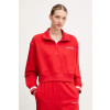 Mikina Calvin Klein Performance červená farba, jednofarebná, LVGWF5W310 XL