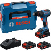 Bosch EXPERT Aku príklepový vŕtací skrutkovač EXSB18V-90 L-Boxx (3x4Ah) 06019R3102